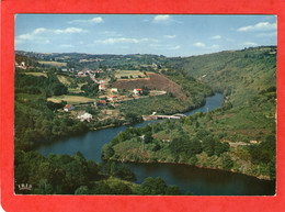 CHATELUS-LE-MARCHEIX  -  Le Lac ,Vue  Aérienne - 1969 - - Chatelus Malvaleix