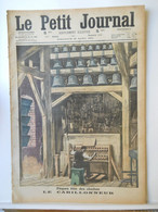 LE PETIT JOURNAL N°1221 - 12 AVRIL 1914 - PAQUES FETE DES CLOCHES LE CARILLONEUR - PECHEUR ET CROCODILE - Le Petit Journal