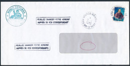 Polynésie 2001 - YT 597 Sur Lettre - Lettres & Documents