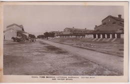 PAKISTAN (India) -  RAWAL Pindi Showing Victorian Barracks Cffee Shop And Ration Stand - RPPC - Inde
