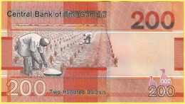 Billet De Banque Neuf - 200 Dalasis - Oiseaux - Central Bank Of The Gambia - N° A0106684 - République De Gambie 2019 - Gambie