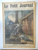 LE PETIT JOURNAL N°1228 - 31 MAI 1914 -HEROISME D'UNE FEMME - INCENDIE DU COLUMBIAN - NAVIRE - Le Petit Journal