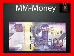 KENYA   100  Shillings  2019  P. 53  (new)  "ZZ Replacement"  UNC - Kenya