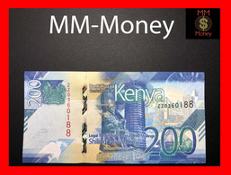 KENYA   200  Shillings  2019  P. 54  (new)  "ZZ Replacement"  UNC - Kenya