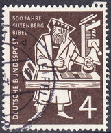 !b! GERMANY Mi. 0198 USED SINGLE 500 Jahre Gutenberg-Bibel (a) - Gebraucht