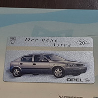 Austria-(F283)-Opel Astra-(130)-(20E)-(802L14408)-(tirage-4.540)+1card Prepiad Free - Oesterreich