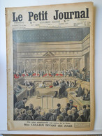 LE PETIT JOURNAL N°1237 - 2 AOUT 1914 - CAILLAUX DEVANT LES JUGES - RUSSIE LE PRESIDENT POINCARE - Le Petit Journal