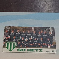 Austria-(F443)-SC Retz-Team-(180)-(20E)-(906L03108)-(tirage-610)+1card Prepiad Free - Oesterreich