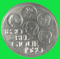 500 Francs - Belgique - Argent - 1980 - TTB + - Légende Fr. - 500 Francs