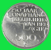 500 Francs - Belgique - Argent - 1980 - TTB + - Légende Belge - 500 Francs