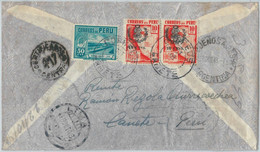 69350 - PERU - POSTAL HISTORY -  AIRMAIL COVER To ARGENTINA  1941 - Peru