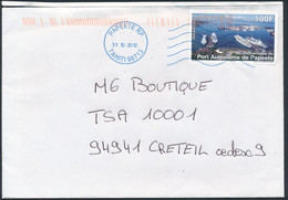 Polynésie 2012 - YT 980 Sur Lettre - Storia Postale