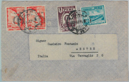 81699 - PERU - POSTAL HISTORY -   AIRMAIL  COVER To ITALY  1948 - Peru