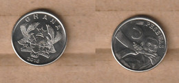 GHANA  5  Pesewas 2016 Nickel Plated Steel • 2.5 G • ⌀ 18 Mm KM# 38, Schön# 37 - Ghana