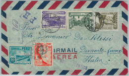 81700 - PERU - POSTAL HISTORY - Registered AIRMAIL  COVER To ITALY  1948 - Peru