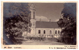 Estonia Lustivere VINTAGE PHOTO POSTCARD 1920s - Estonia