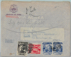 81702 - PERU - POSTAL HISTORY -   AIRMAIL  COVER To ITALY  1950 - Peru