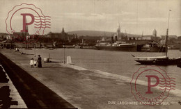RPPC CARTE PHOTO Dun Laoghaire From The Pier IRELAND IRLANDA - Other