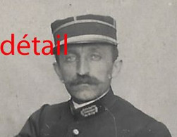CDV Uniforme Mais Est Ce Un Militaire? Voir Insigne Col-photo Dumesnil Marguin à Vincennes - Ancianas (antes De 1900)