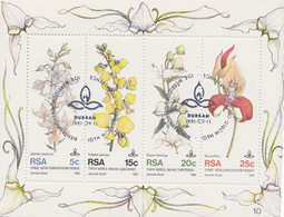 10th World Orchid Conference 1981 - Blocks & Sheetlets