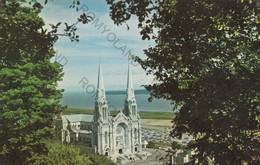 CARTOLINA   QUEBEC,CANADA,LA BASILIQUE STE-ANNE-de-BEAUPRE,VIAGGIATA 1975 - Ste. Anne De Beaupré