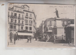 CAGLIARI  PIAZZA CARLO FELICE  1917 - Cagliari