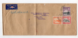1954. CYPRUS,NICOSIA TO BELGRADE,YUGOSLAVIA,REGISTERED AIRMAIL - Cartas