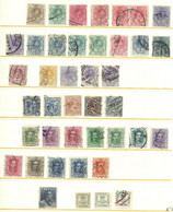 SPAIN Espana 1889-1930 Lot Stamps, Used - Collections