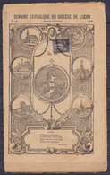France - N°83 (Sage 1c Noir Sur Azuré) Sur Hebdomadaire "Semaine Catholique Du Diocèse De Luçon" Du 13 Octobre 1888 - 1876-1898 Sage (Type II)