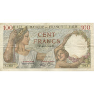 France, 100 Francs, Sully, 1939, 1939-11-30, TB+, Fayette:26.16, KM:94 - 100 F 1939-1942 ''Sully''