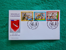 FDC : Enveloppe 1er Jour "JEUX PACIFIQUE SUD 2012" - N-C. - Used Stamps
