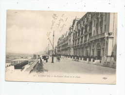 Cp , 14 , CABOURG , Le Grand Hôtel Et La Digue , écrite 1919 - Cabourg
