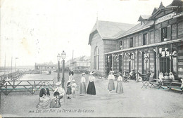 CPA 14 Calvados Luc Sur Mer La Terrasse Du Casino - Luc Sur Mer