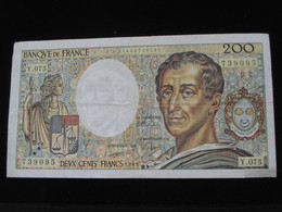 200 Deux Cents Francs MONTESQUIEU  1989  **** EN ACHAT IMMEDIAT **** - 200 F 1981-1994 ''Montesquieu''