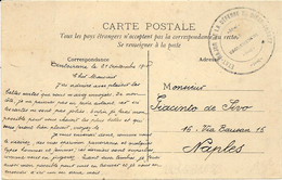 1910- C P A De DIEGO SUAREZ En Franchise  " ETAT MAJOR DE LA DEFENSE DE DIEGO SUAREZ " - Covers & Documents