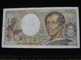 200 Deux Cents Francs MONTESQUIEU  1990  **** EN ACHAT IMMEDIAT **** - 200 F 1981-1994 ''Montesquieu''