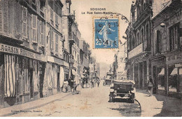 02 - SOISSONS - SAN38471 - La Rue Saint Martin - Soissons