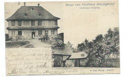 67 - STRASBOURG - "Gruss Vom Forsthaus Oberjagerhof" -  Straßburg - CPA - Straatsburg