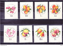 HONGRIE 1964 FRUITS Yvert 1662-1669 NEUF** MNH - Unused Stamps