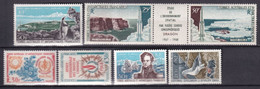 TAAF - ANNEE COMPLETE 1968 AVEC POSTE AERIENNE - YVERT N° 24/27 + PA 14/16A** MNH - COTE = 1321 EUR. - Full Years