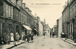 S8479 Cpa 23 Dun Le Palleteau - La Grande Rue - Dun Le Palestel