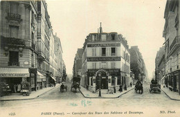 Paris * 16ème * Passy * Le Carrefour Des Rues Des Sablons Et Decamps * Pharmacie MOREAU * Café Restaurant - Arrondissement: 16