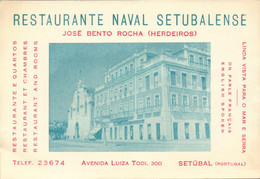 Espagne, Setubal, Restaurante Naval Setubalense  (bon Etat) - Setúbal
