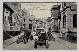 Erstes Automobil-Rennen Um Den " Grossen Inselpreis " Helgoland 1905 (1ère Course Automobile Prix Helgoland 1905) 2 Scan - Helgoland