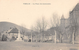 CPA 38 VIZILLE LA PLACE DU CENTENAIRE - Other & Unclassified