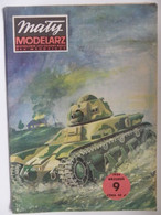 Polish Paper Model Modèle En Carton Tank Renault R35  Maly Modelarz  9/1984 Kartonmodell   Modèle En Carton - Modellini Di Cartone / Lasercut