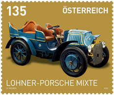 Austria - 2022 - Historical Cars - Lohner-Porsche Mixte - Mint Stamp - 2021-... Neufs