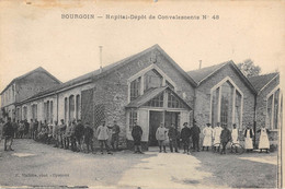 CPA 38 BOURGOIN HOTEL DEPOT DES CONVALESCENTS N°48 - Sonstige & Ohne Zuordnung