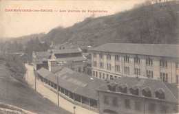 CPA 38 CHARAVINES LES USINES DE PAPETERIES - Autres & Non Classés