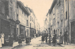 CPA 38 BEAUREPAIRE RUE DE LA REPUBLIQUE - Autres & Non Classés